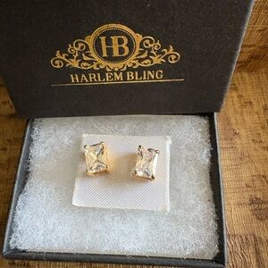 HarlemBling Gold and Silver Hoop Earrings